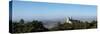 High angle view of Pena National Palace, Sao Pedro de Penaferrim, Sintra, Grande Lisboa, Lisboa...-null-Stretched Canvas