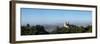 High angle view of Pena National Palace, Sao Pedro de Penaferrim, Sintra, Grande Lisboa, Lisboa...-null-Framed Photographic Print