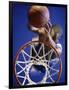 High Angle View of Person Shooting Hoops-null-Framed Photographic Print