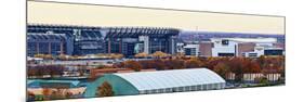 High angle view of Philadelphia Sports Complex, Citizens Bank Park, Lincoln Financial Field, Wel...-Panoramic Images-Mounted Photographic Print