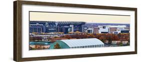High angle view of Philadelphia Sports Complex, Citizens Bank Park, Lincoln Financial Field, Wel...-Panoramic Images-Framed Photographic Print