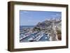 High Angle View of Puerto Rico and Marina, Gran Canaria, Canary Islands, Spain, Atlantic, Europe-Markus Lange-Framed Photographic Print