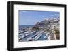 High Angle View of Puerto Rico and Marina, Gran Canaria, Canary Islands, Spain, Atlantic, Europe-Markus Lange-Framed Photographic Print