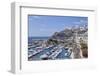 High Angle View of Puerto Rico and Marina, Gran Canaria, Canary Islands, Spain, Atlantic, Europe-Markus Lange-Framed Photographic Print