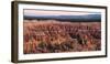 High Angle View of Rock Formations, Bryce Canyon, Bryce Canyon National Park, Utah, USA-null-Framed Photographic Print