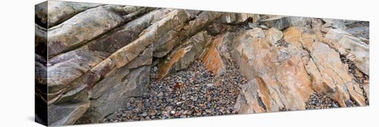 High angle view of rocks, Acadia National Park, Maine, USA-null-Stretched Canvas