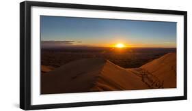 High angle view of Sahara Desert, Morocco-null-Framed Photographic Print