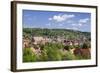 High Angle View of Schwabisch Gmund, Baden Wurttemberg, Germany, Europe-Markus Lange-Framed Photographic Print