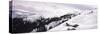 High Angle View of Ski Resort, Kitzbuhel Alps, Wildschonau, Kufstein, Tyrol, Austria-null-Stretched Canvas