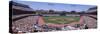 High Angle View of Spectators Watching a Baseball Match, Dodgers Vs. Yankees, Dodger Stadium-null-Stretched Canvas