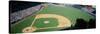 High Angle View of Spectators Watching a Baseball Match in a Stadium, Yankee Stadium-null-Stretched Canvas
