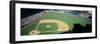 High Angle View of Spectators Watching a Baseball Match in a Stadium, Yankee Stadium-null-Framed Premium Photographic Print