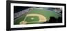 High Angle View of Spectators Watching a Baseball Match in a Stadium, Yankee Stadium-null-Framed Photographic Print