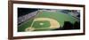 High Angle View of Spectators Watching a Baseball Match in a Stadium, Yankee Stadium-null-Framed Photographic Print