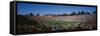 High Angle View of Spectators Watching a Football Match in a Stadium, Rose Bowl Stadium-null-Framed Stretched Canvas