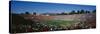 High Angle View of Spectators Watching a Football Match in a Stadium, Rose Bowl Stadium-null-Stretched Canvas