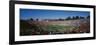 High Angle View of Spectators Watching a Football Match in a Stadium, Rose Bowl Stadium-null-Framed Photographic Print