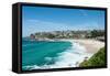 High Angle View of the Bronte Beach, Sydney, New South Wales, Australia-null-Framed Stretched Canvas