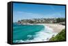 High Angle View of the Bronte Beach, Sydney, New South Wales, Australia-null-Framed Stretched Canvas