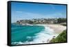 High Angle View of the Bronte Beach, Sydney, New South Wales, Australia-null-Framed Stretched Canvas