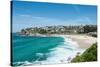 High Angle View of the Bronte Beach, Sydney, New South Wales, Australia-null-Stretched Canvas