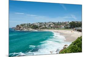 High Angle View of the Bronte Beach, Sydney, New South Wales, Australia-null-Mounted Photographic Print