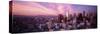 High Angle View of the City, Los Angeles, California, USA-null-Stretched Canvas