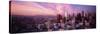 High Angle View of the City, Los Angeles, California, USA-null-Stretched Canvas