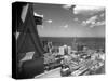 High Angle View of the East Side of Downtown Chicago, Ca. 1930.-Kirn Vintage Stock-Stretched Canvas