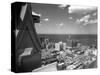 High Angle View of the East Side of Downtown Chicago, Ca. 1930.-Kirn Vintage Stock-Stretched Canvas