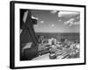 High Angle View of the East Side of Downtown Chicago, Ca. 1930.-Kirn Vintage Stock-Framed Photographic Print