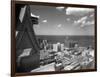 High Angle View of the East Side of Downtown Chicago, Ca. 1930.-Kirn Vintage Stock-Framed Photographic Print