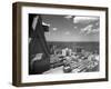 High Angle View of the East Side of Downtown Chicago, Ca. 1930.-Kirn Vintage Stock-Framed Photographic Print