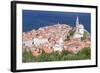 High Angle View of the Old Town with Tartini Square-Markus Lange-Framed Photographic Print