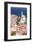 High Angle View of the Old Town with the Cathedral of St. George, Piran, Istria, Slovenia, Europe-Markus Lange-Framed Photographic Print