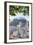 High Angle View of the Old Town-Markus Lange-Framed Photographic Print