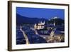 High Angle View of the Old Town-Markus Lange-Framed Photographic Print