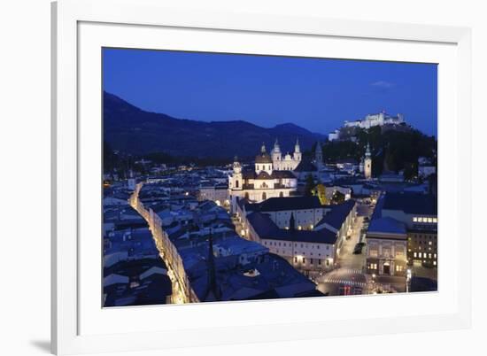 High Angle View of the Old Town-Markus Lange-Framed Photographic Print