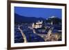 High Angle View of the Old Town-Markus Lange-Framed Photographic Print