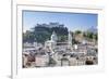 High Angle View of the Old Town-Markus Lange-Framed Photographic Print