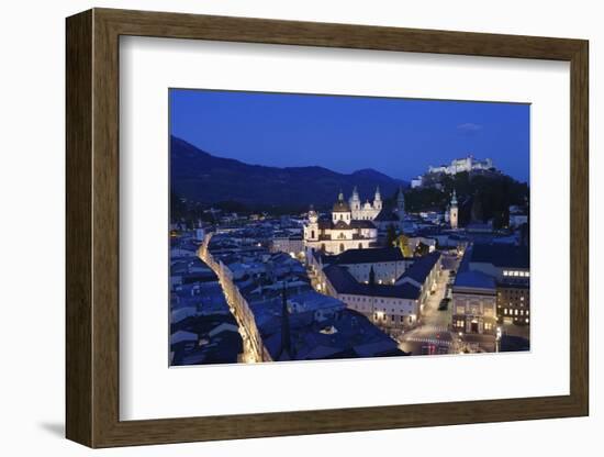 High Angle View of the Old Town-Markus Lange-Framed Photographic Print