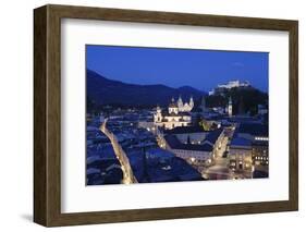 High Angle View of the Old Town-Markus Lange-Framed Photographic Print