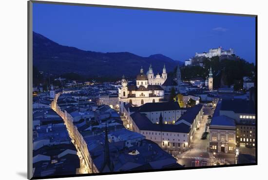 High Angle View of the Old Town-Markus Lange-Mounted Photographic Print