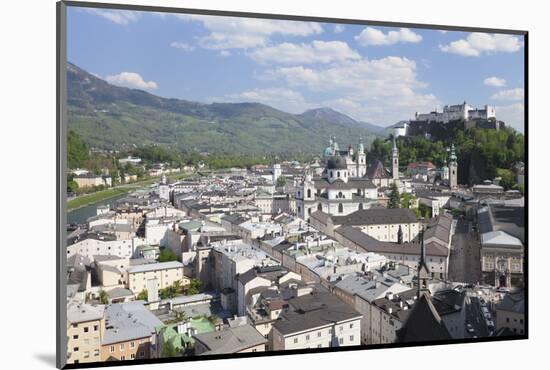 High Angle View of the Old Town-Markus Lange-Mounted Photographic Print