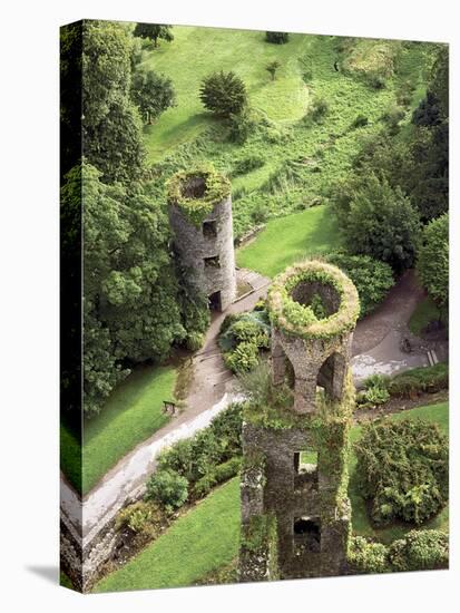 High Angle View of Towers, Blarney Castle, County Cork, Ireland-Miva Stock-Stretched Canvas