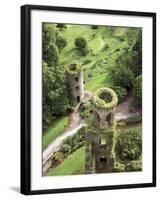 High Angle View of Towers, Blarney Castle, County Cork, Ireland-Miva Stock-Framed Premium Photographic Print