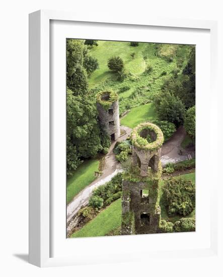 High Angle View of Towers, Blarney Castle, County Cork, Ireland-Miva Stock-Framed Photographic Print