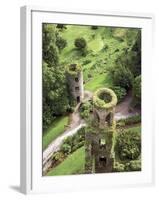 High Angle View of Towers, Blarney Castle, County Cork, Ireland-Miva Stock-Framed Photographic Print