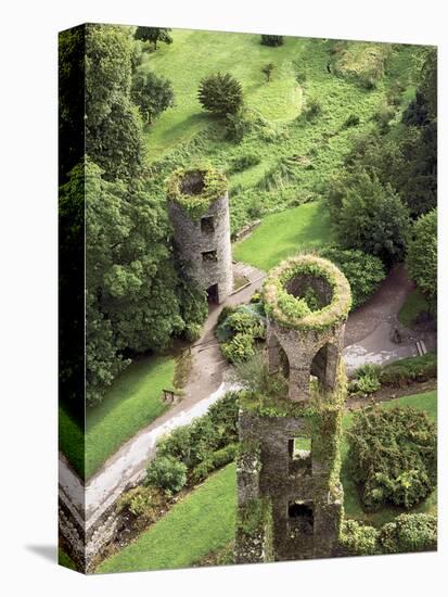 High Angle View of Towers, Blarney Castle, County Cork, Ireland-Miva Stock-Stretched Canvas