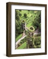 High Angle View of Towers, Blarney Castle, County Cork, Ireland-Miva Stock-Framed Photographic Print